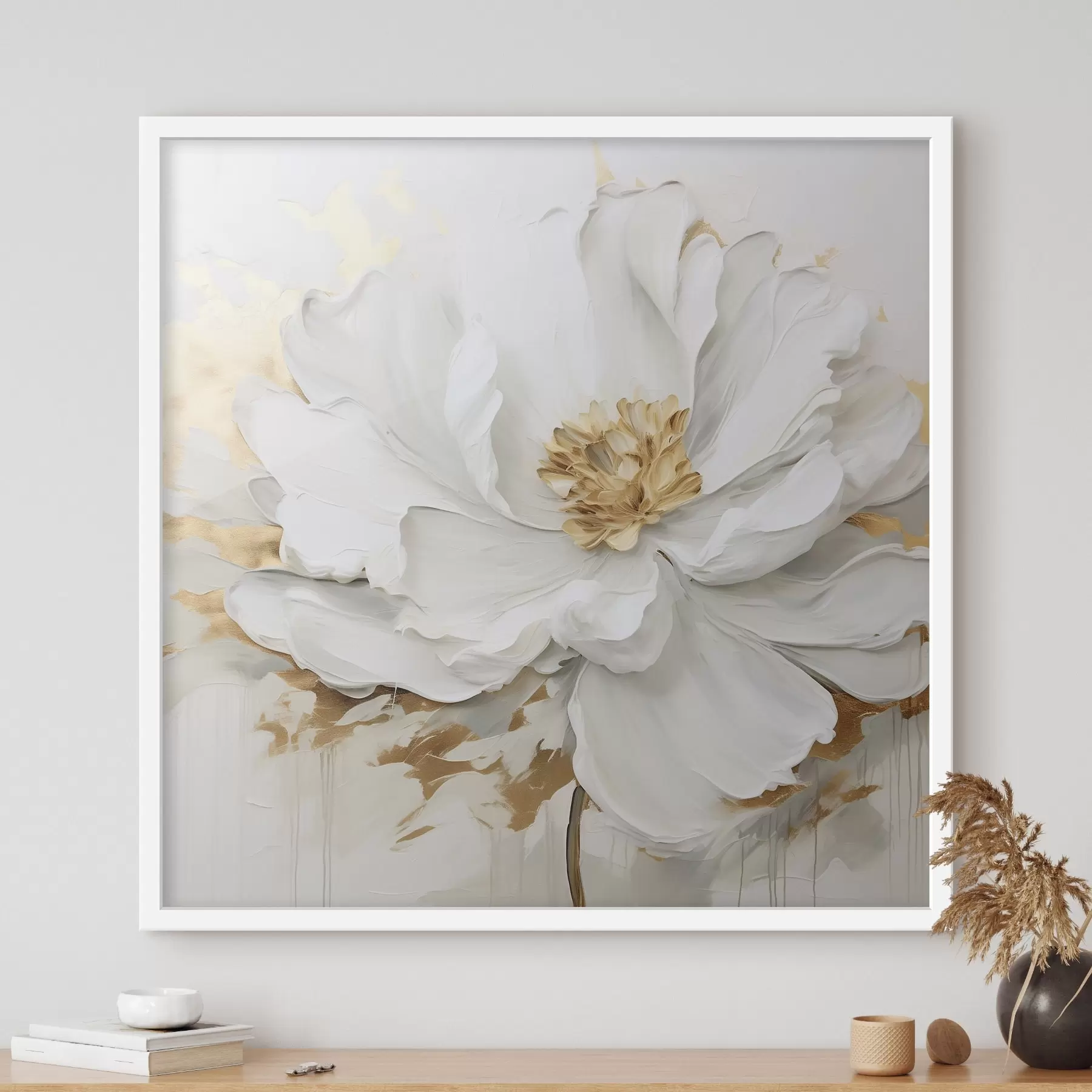 murales de pared Flor grande f43127