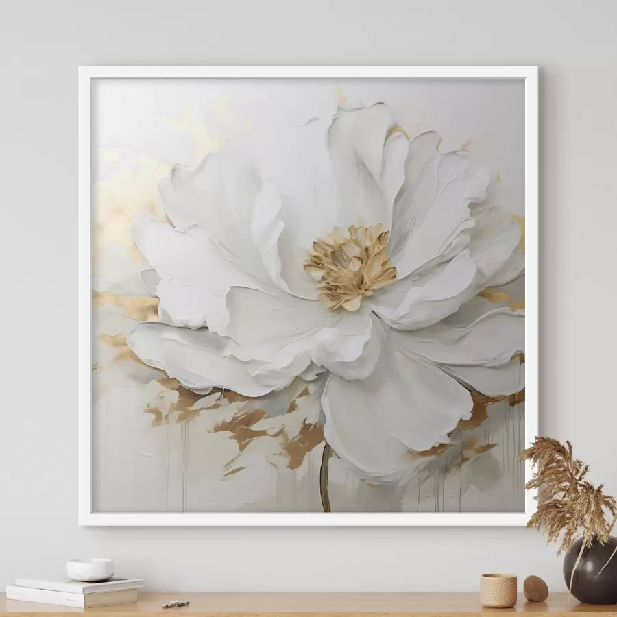 murales de pared Flor grande f43127