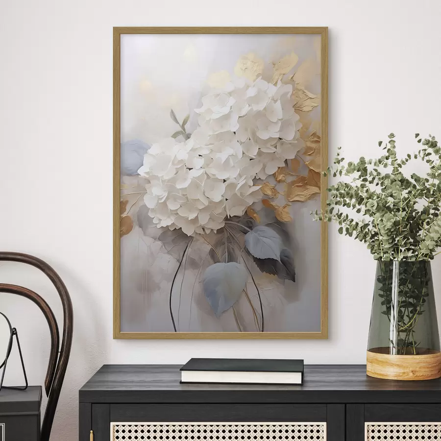 murales de pared Hortensia exuberante f43130