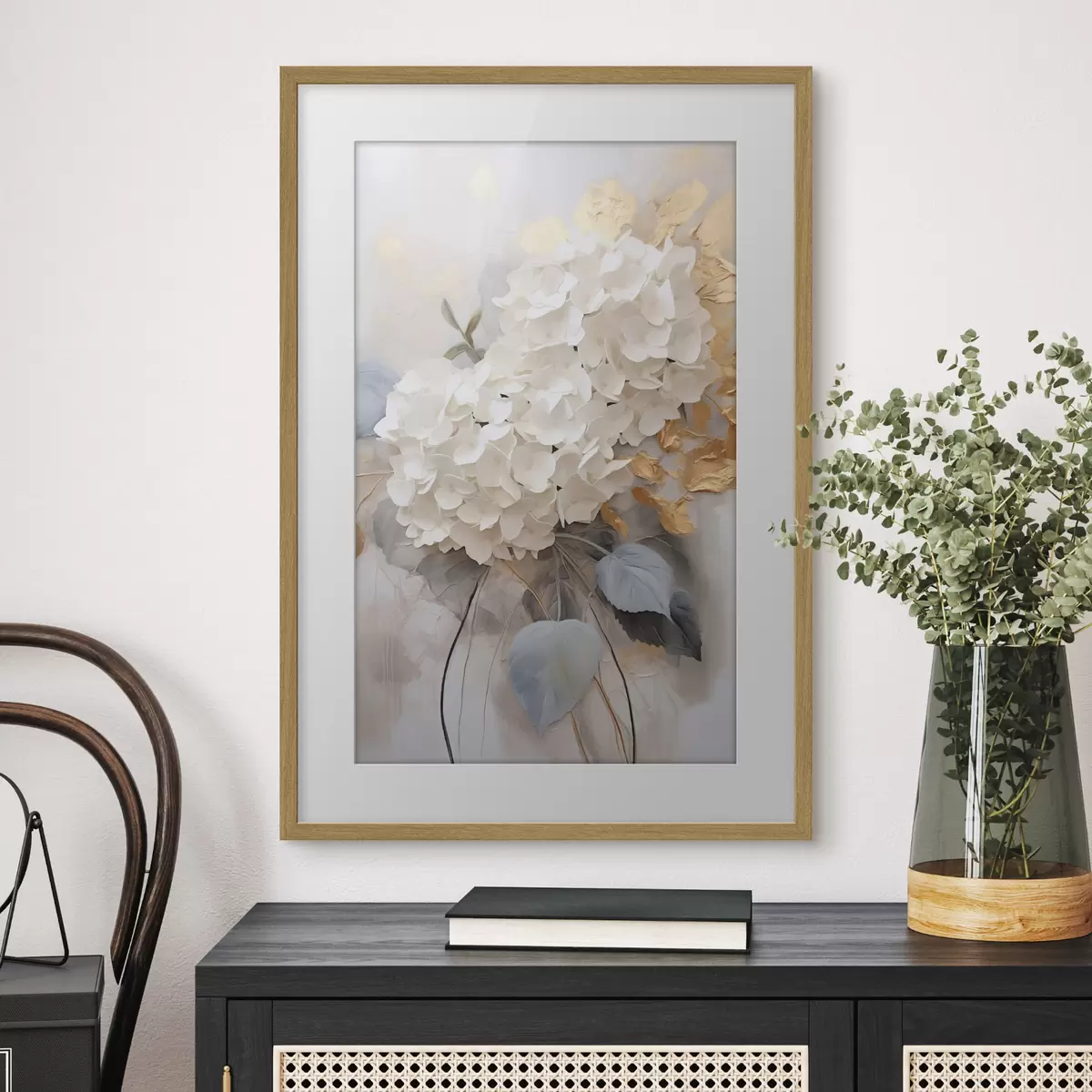 Poster Hortensia exuberante f43130