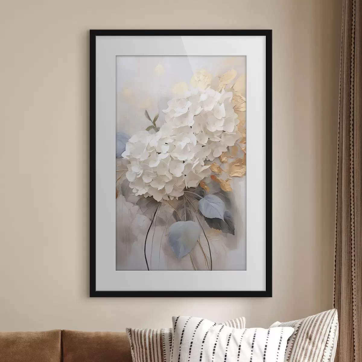 Poster Hortensia exuberante f43130