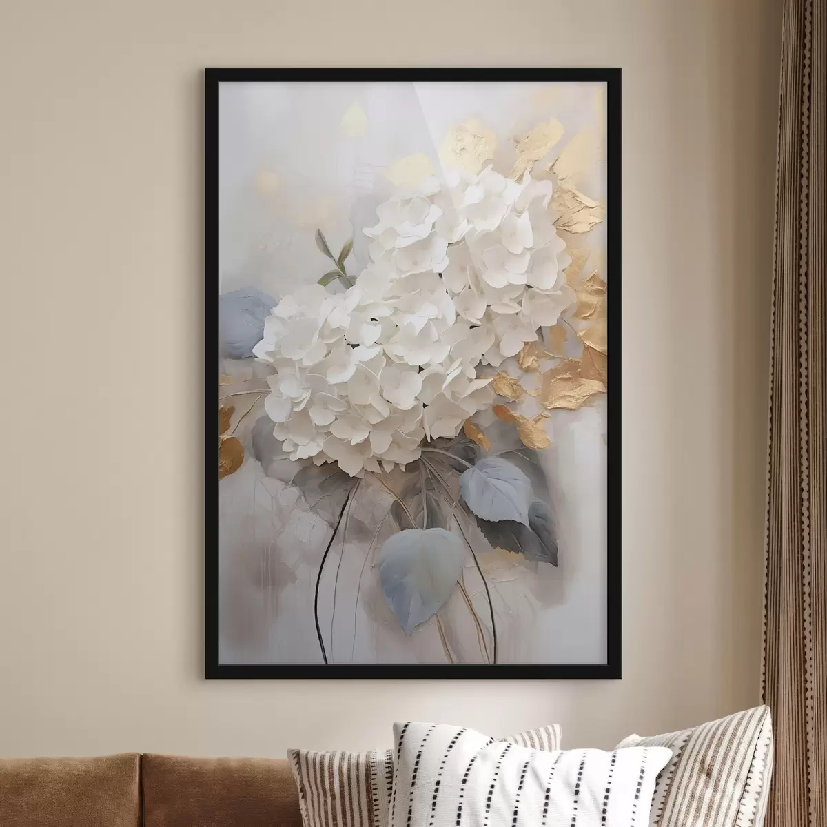 Poster Hortensia exuberante f43130