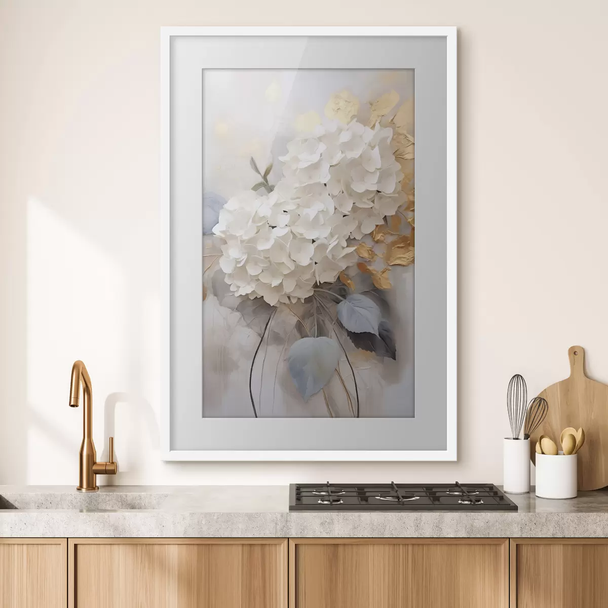 Poster Hortensia exuberante f43130