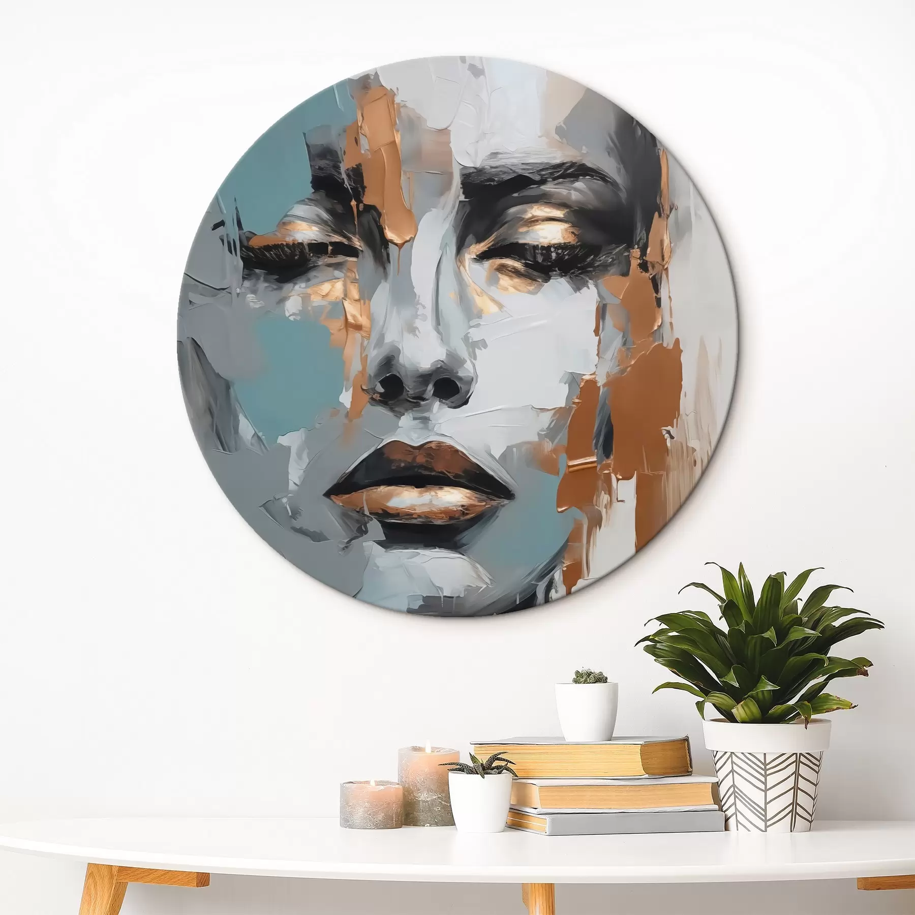 murales de pared Retrato abstracto r43197