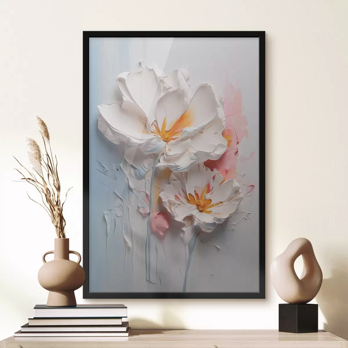 Poster flores abstractas f43196