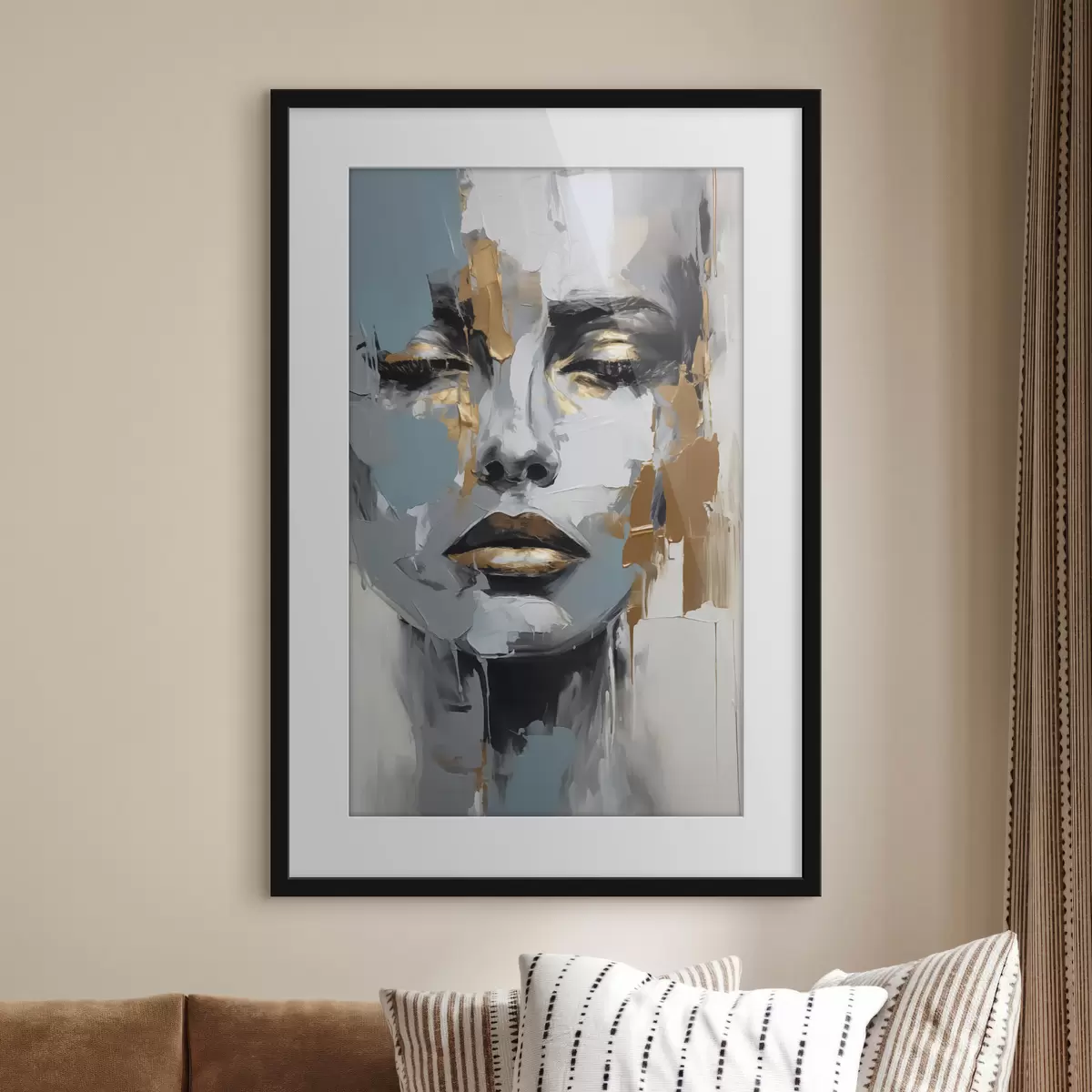 Poster Retrato abstracto f43197