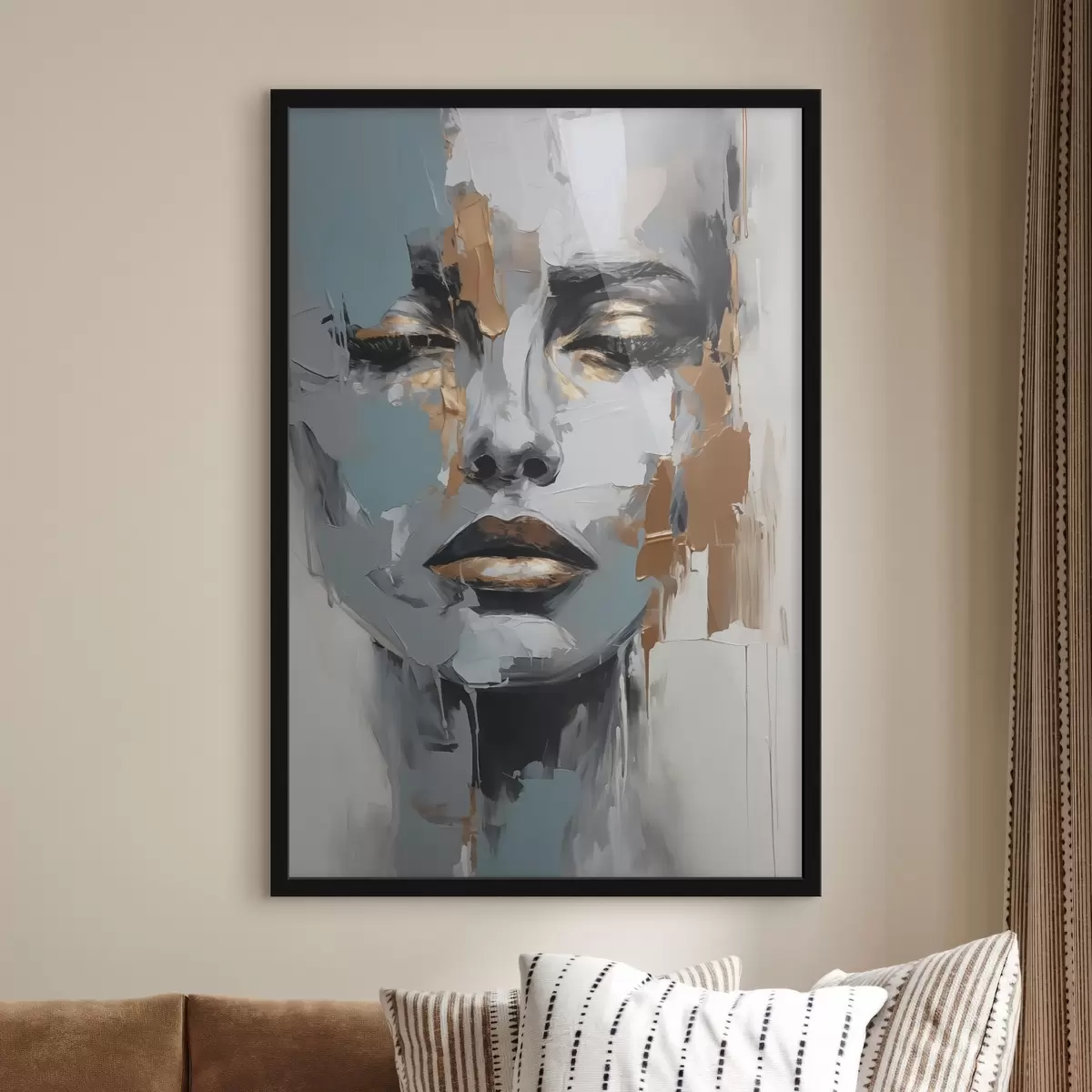Poster Retrato abstracto f43197