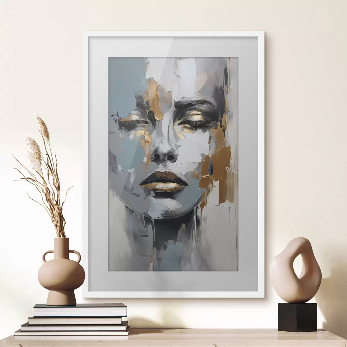 Poster Retrato abstracto f43197