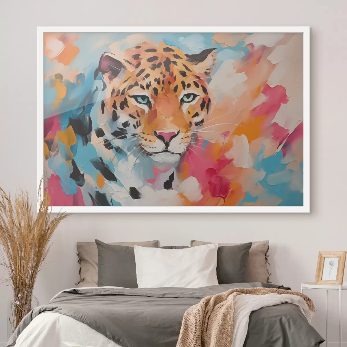 Poster Leopardo abstracto f43201