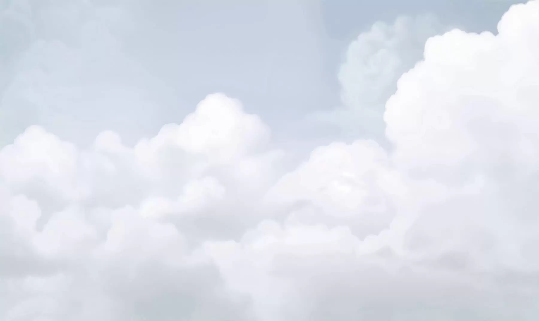 murales de pared Cielo azul y nubes w03301v1