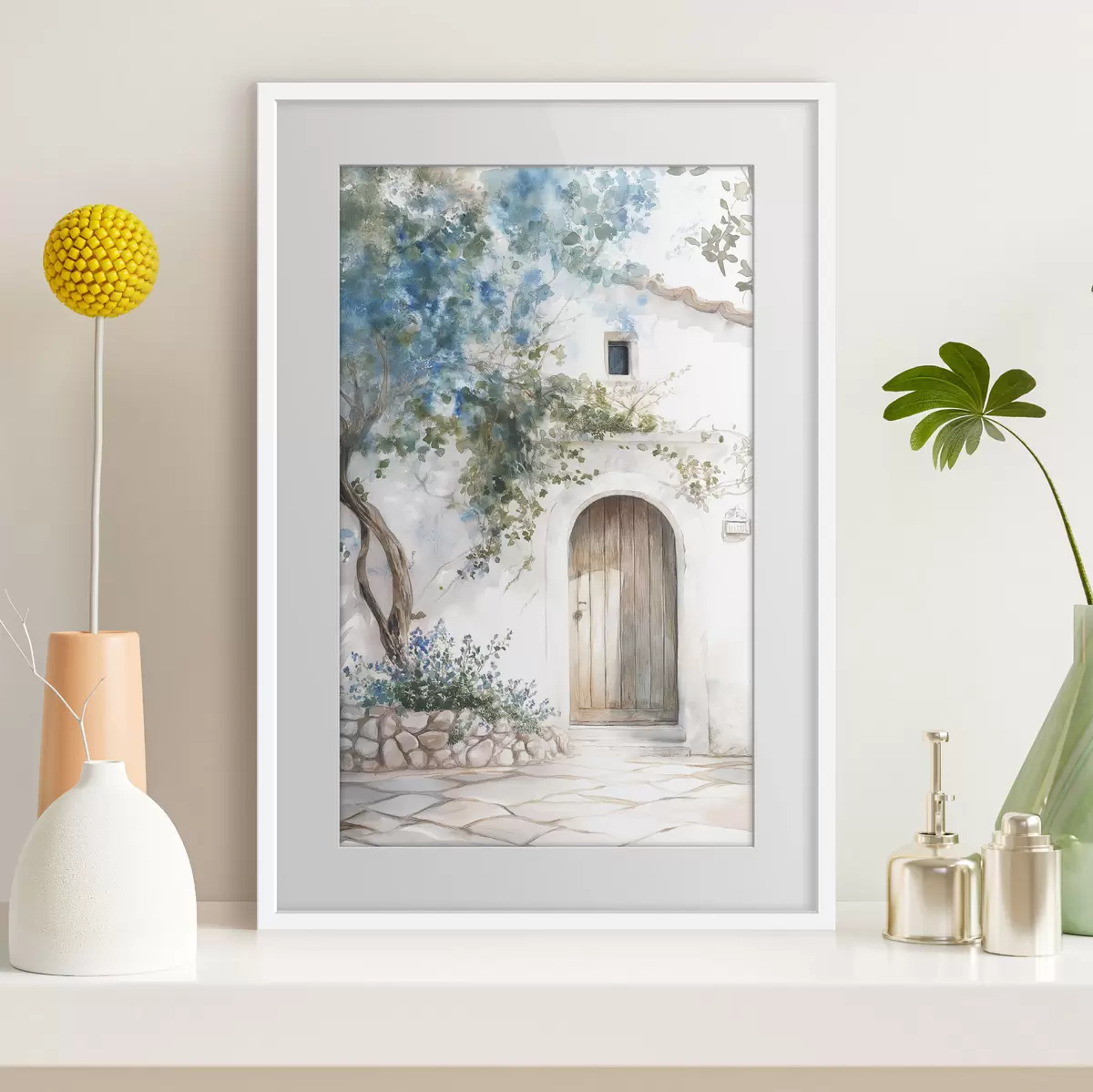 Poster Casa en flor f43179