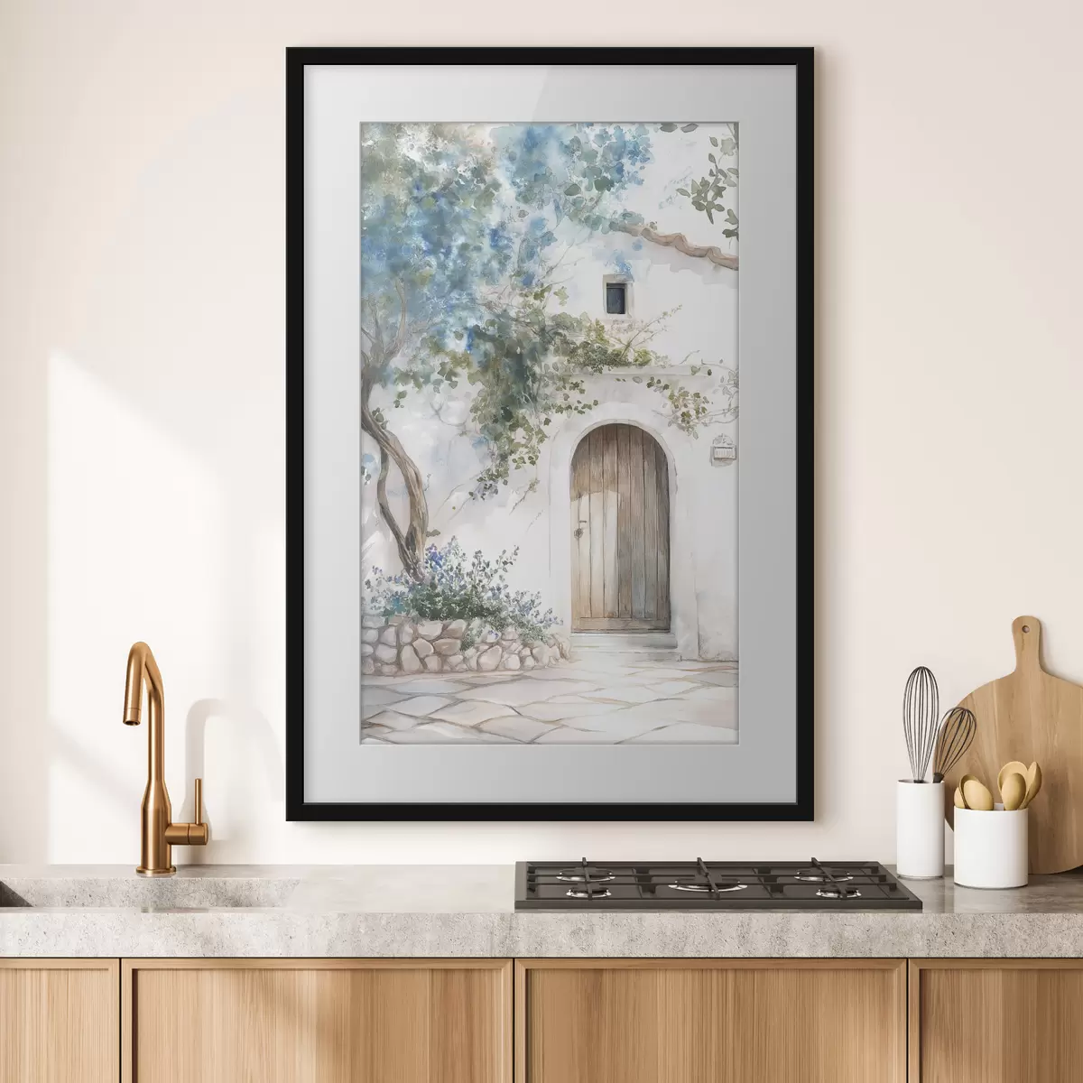Poster Casa en flor f43179