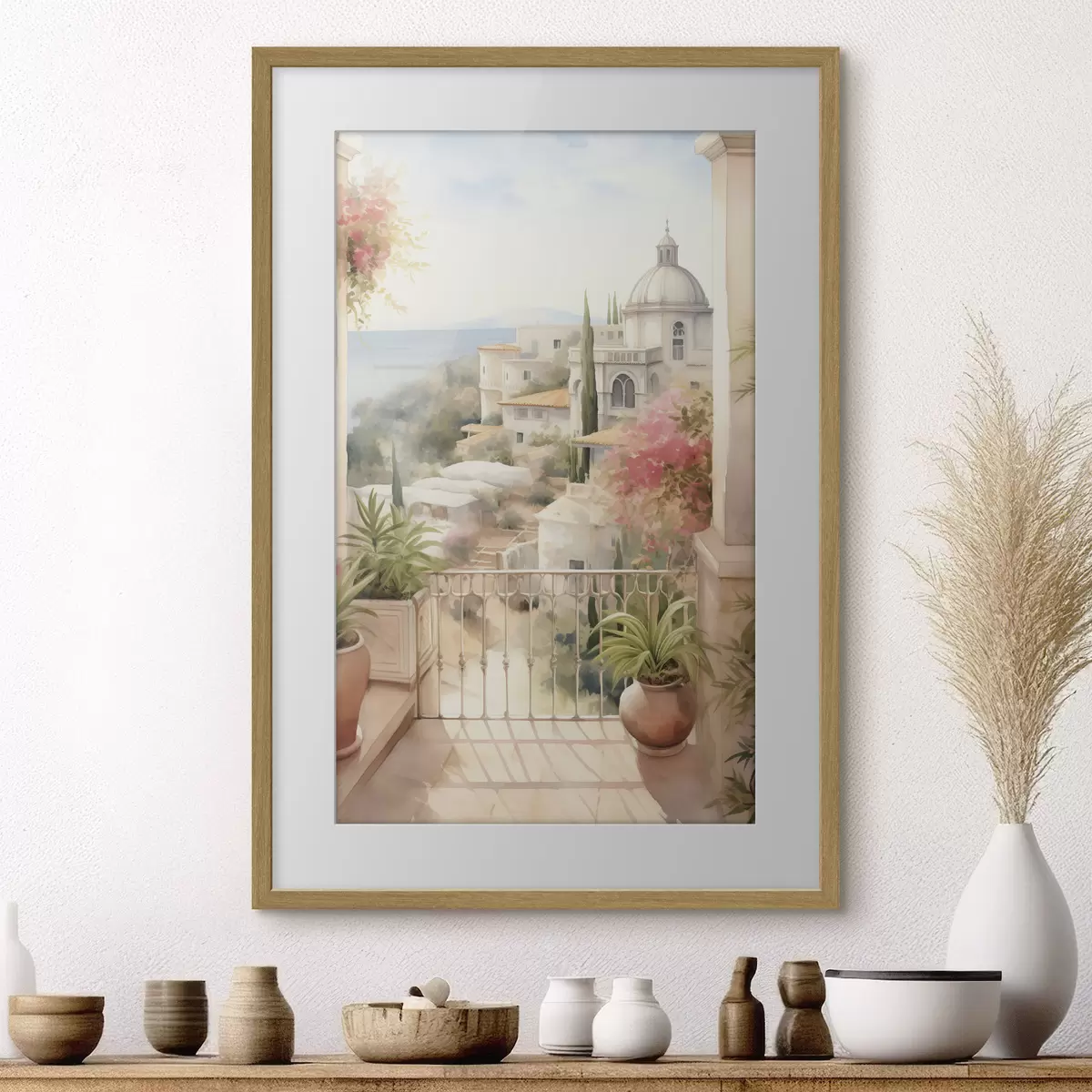 Poster Paisaje y toque f43181