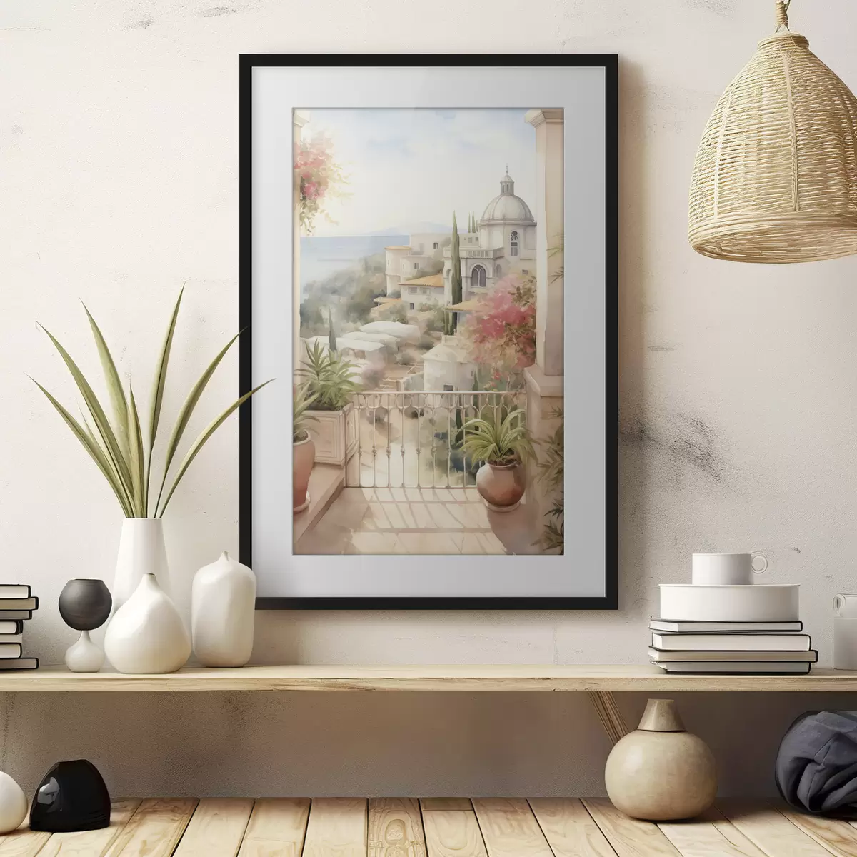Poster Paisaje y toque f43181
