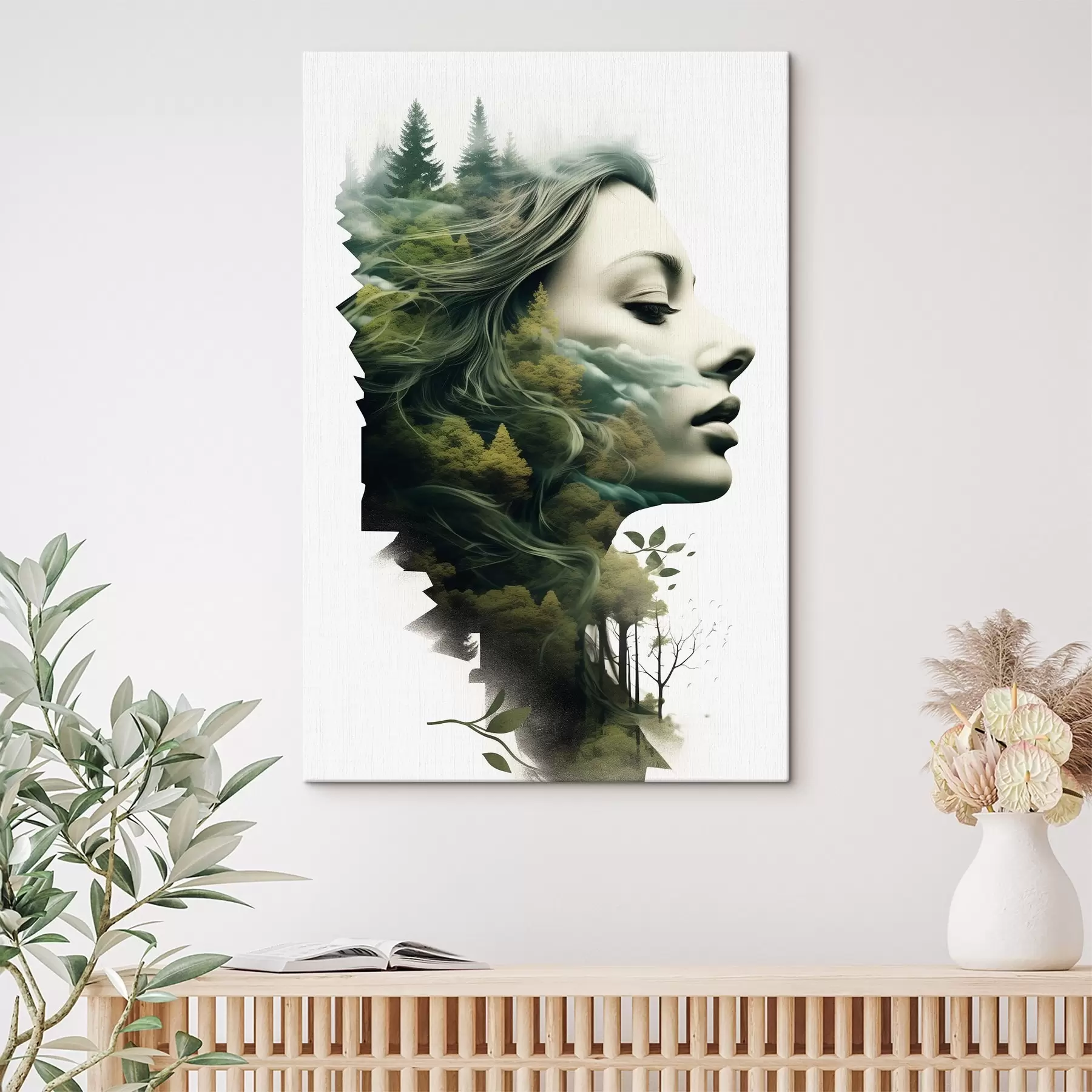 murales de pared Gente, chica, naturaleza s43205