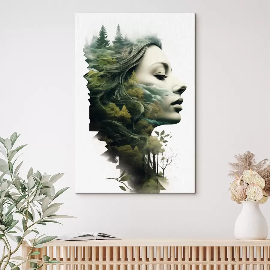 murales de pared Gente, chica, naturaleza s43205