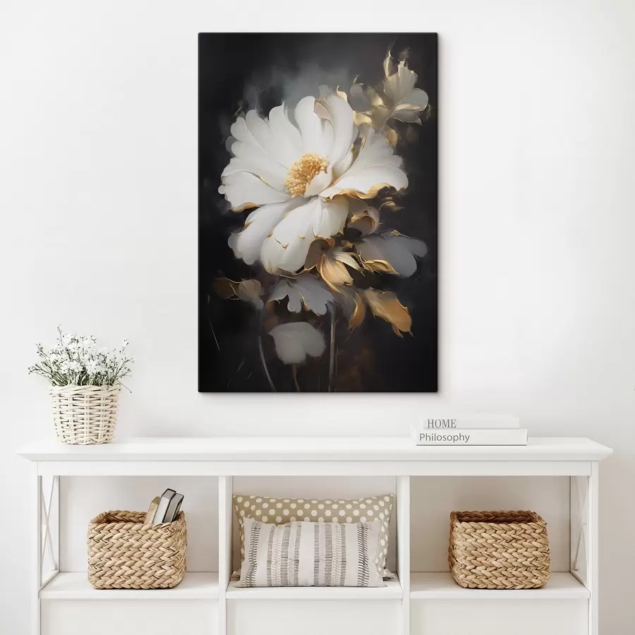 murales de pared Gran flor clara s43208