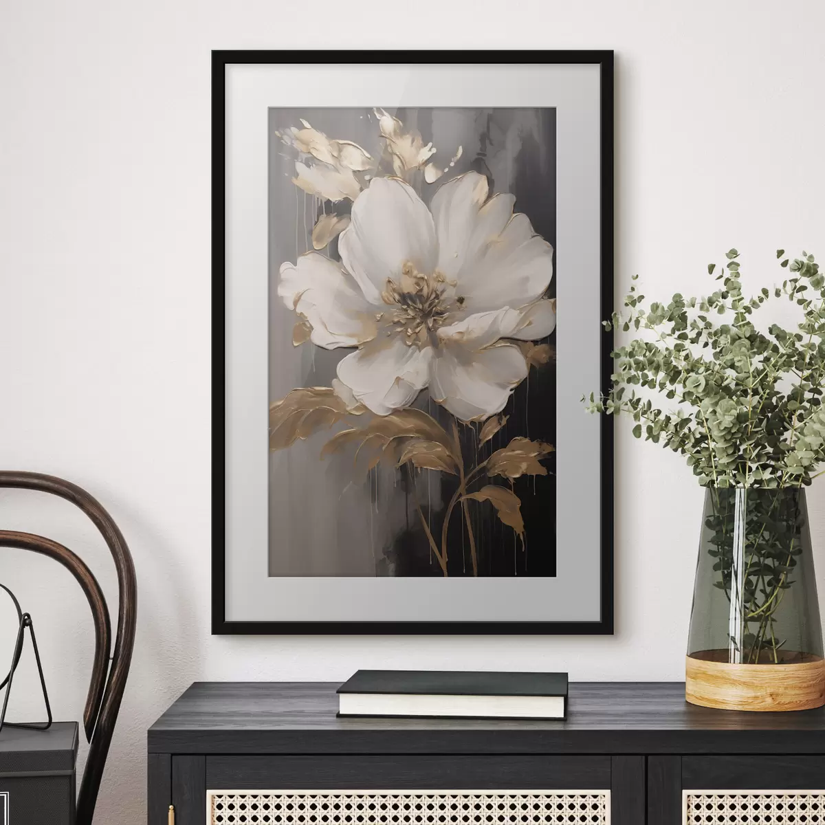 Poster Hermosa flor de luz f43207