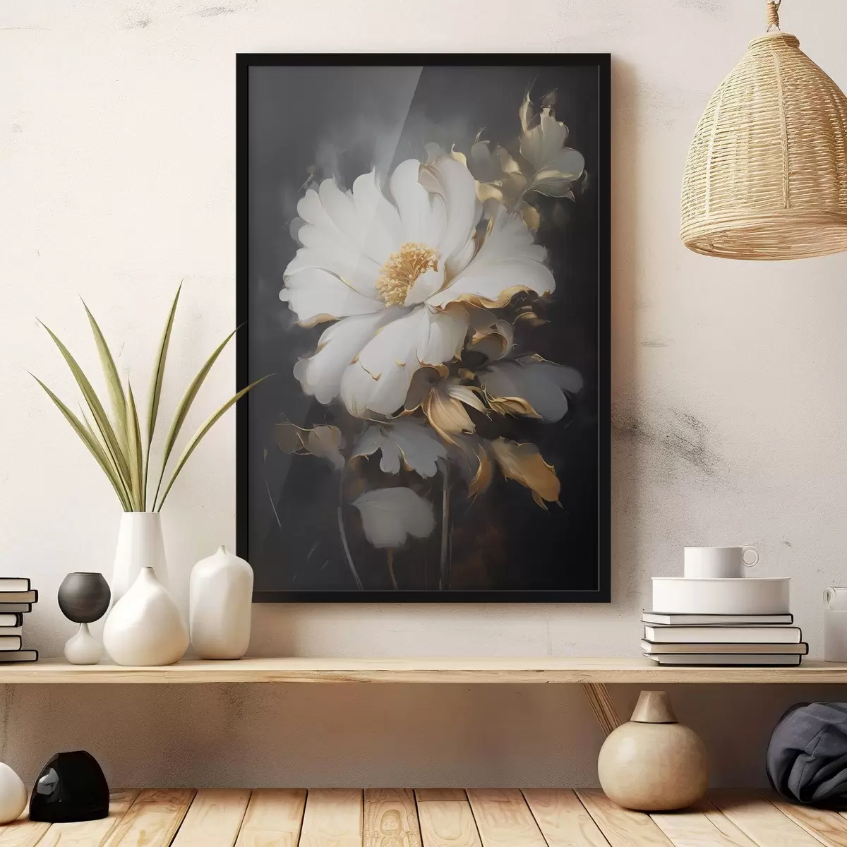 Poster Gran flor clara f43208