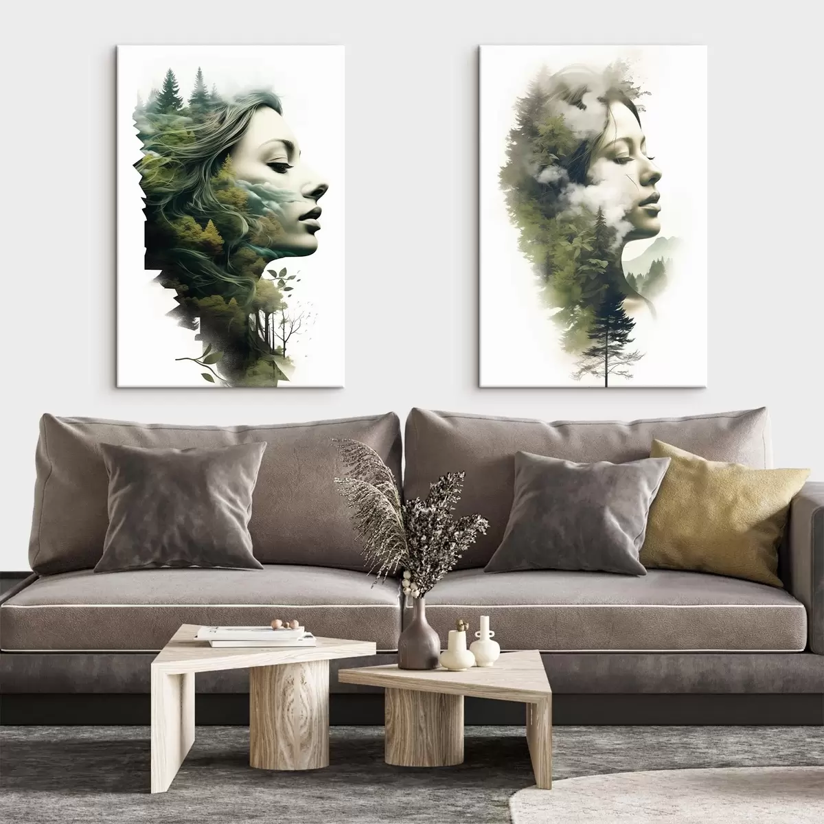 murales de pared Gente, chicas, naturaleza m00427