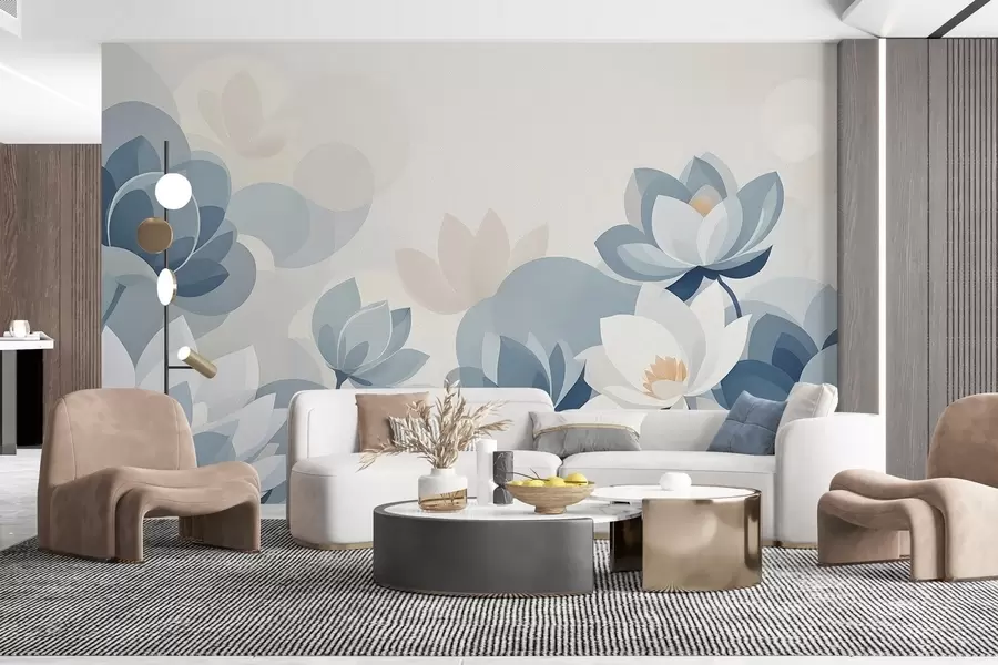 murales de pared Abstracción al óleo w03334