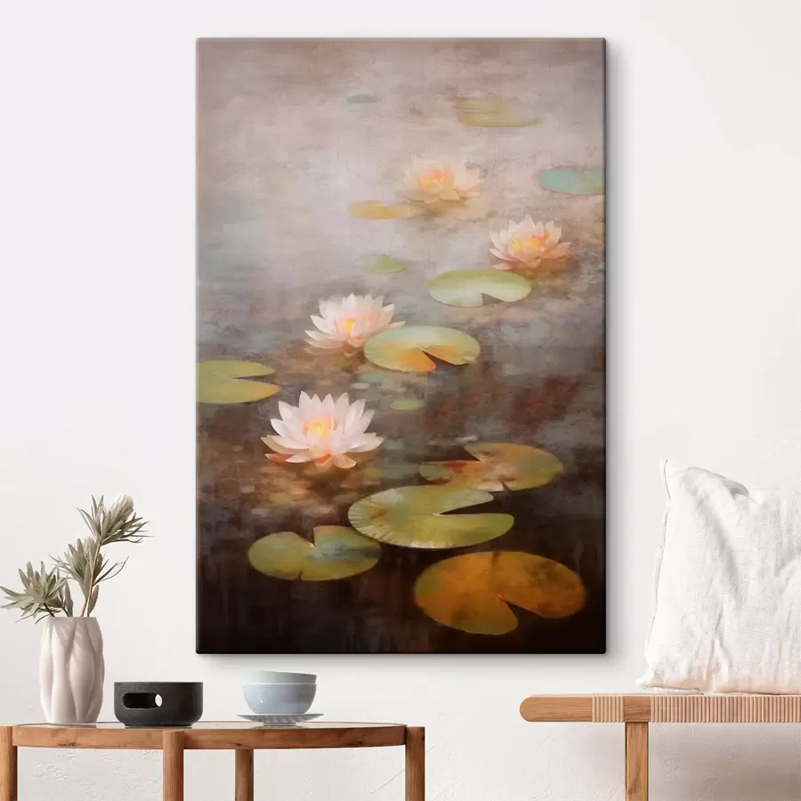 murales de pared Nenúfares s43045