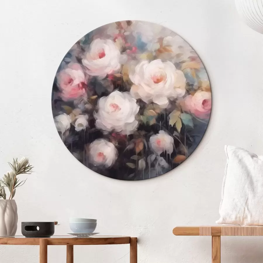 murales de pared Flores de época r43072