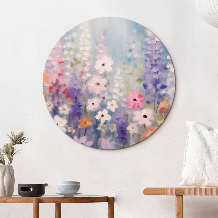 murales de pared Flores coloridas r43074