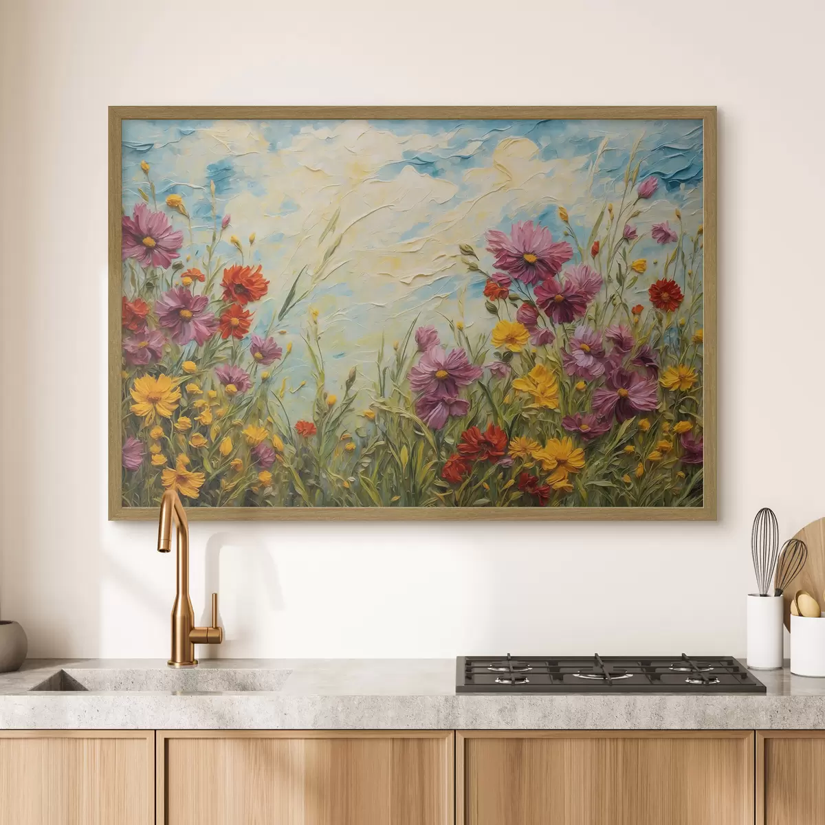 Poster El canto del prado en flor f43102