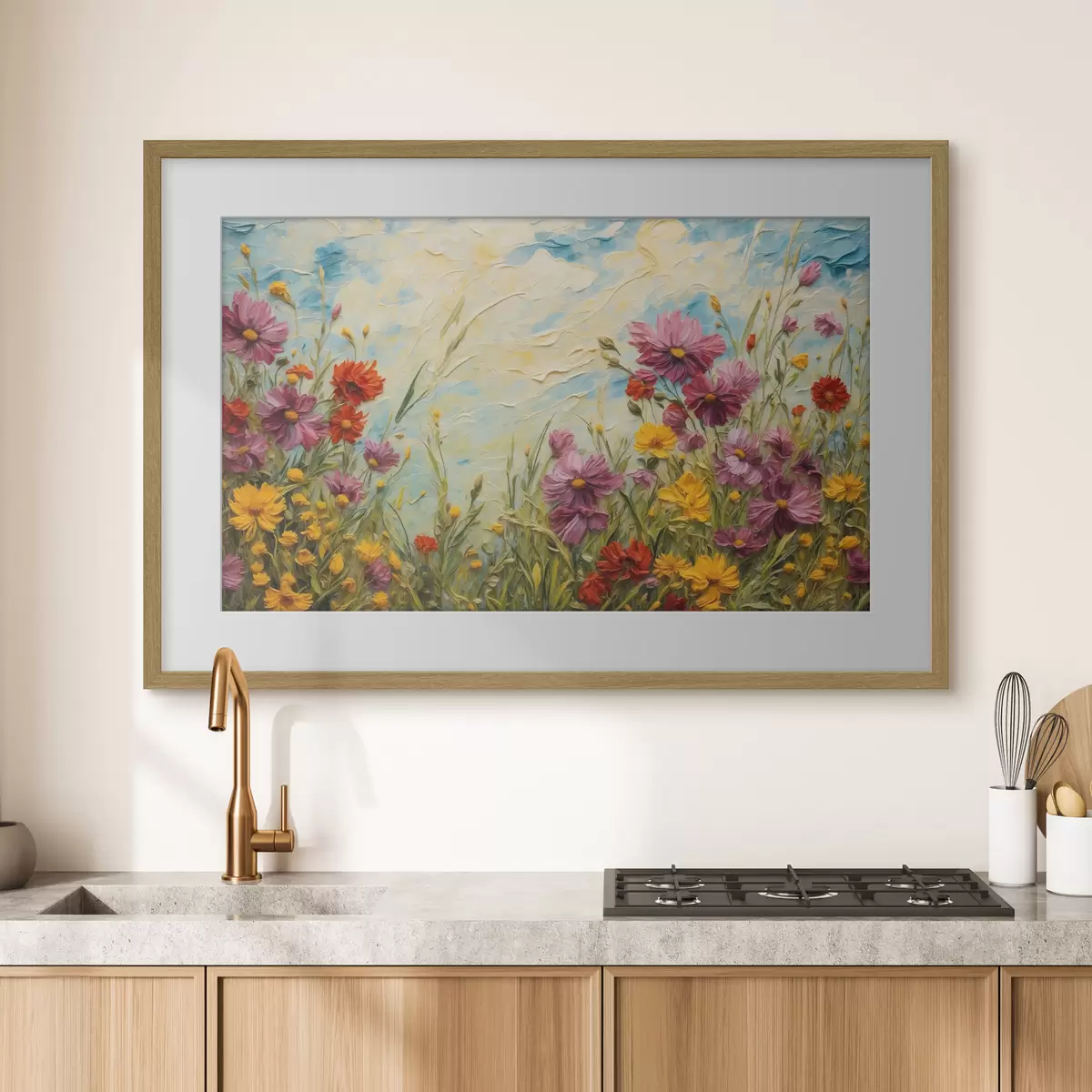 Poster El canto del prado en flor f43102