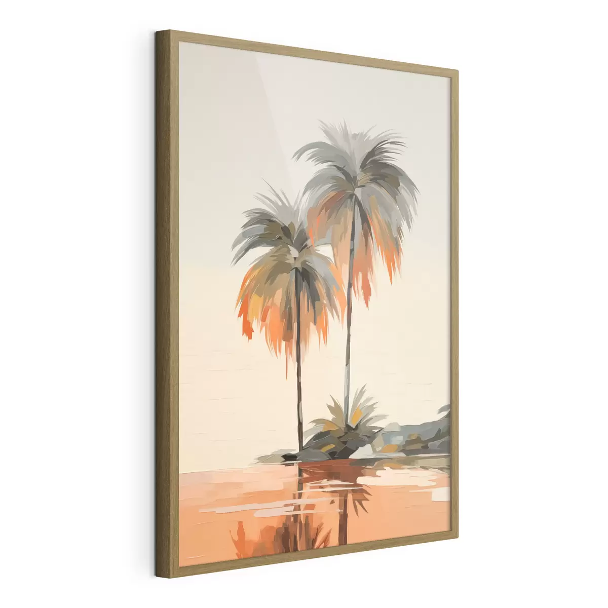 Poster Palmeras y recuerdo f43230
