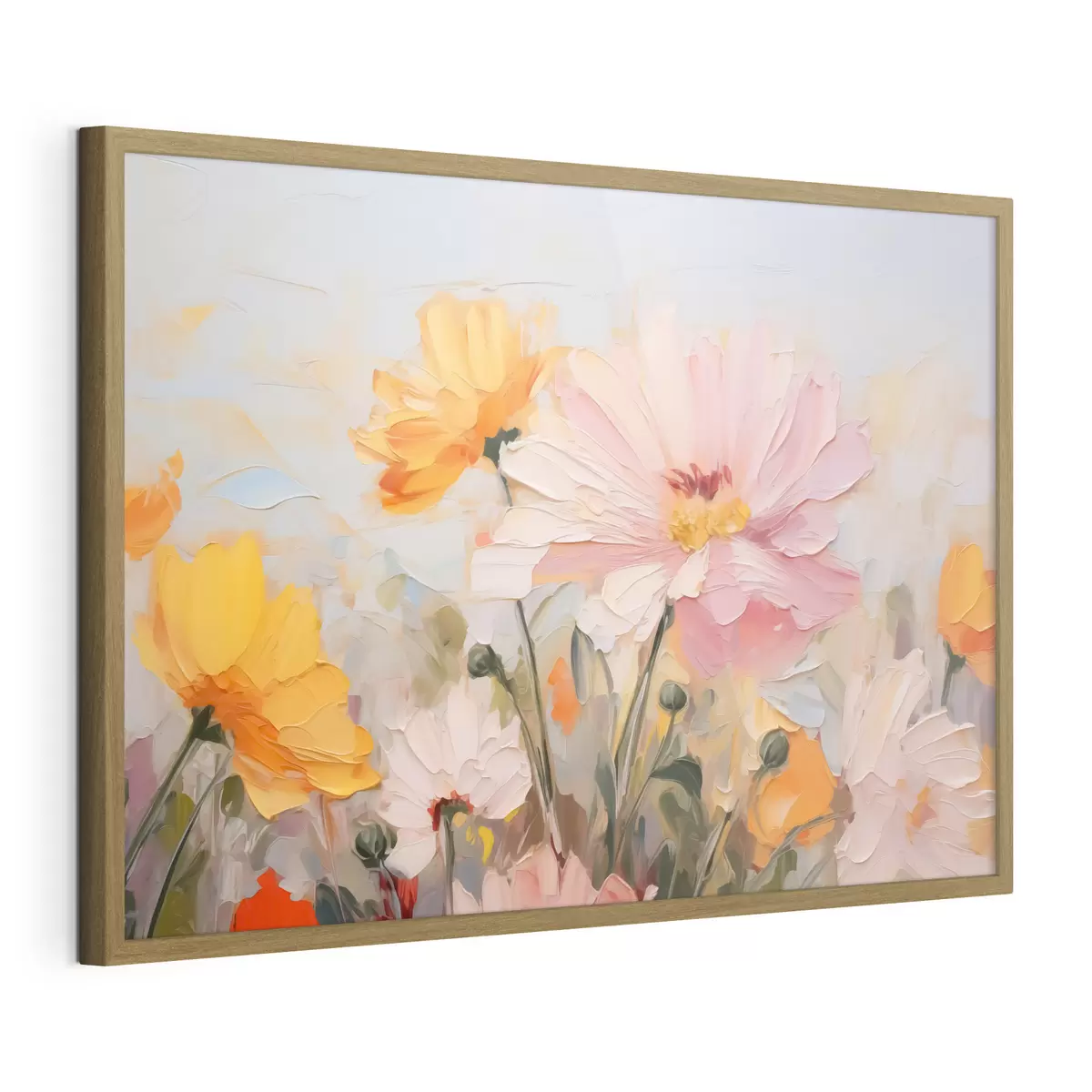 Poster Flores abstractas brillantes f43232
