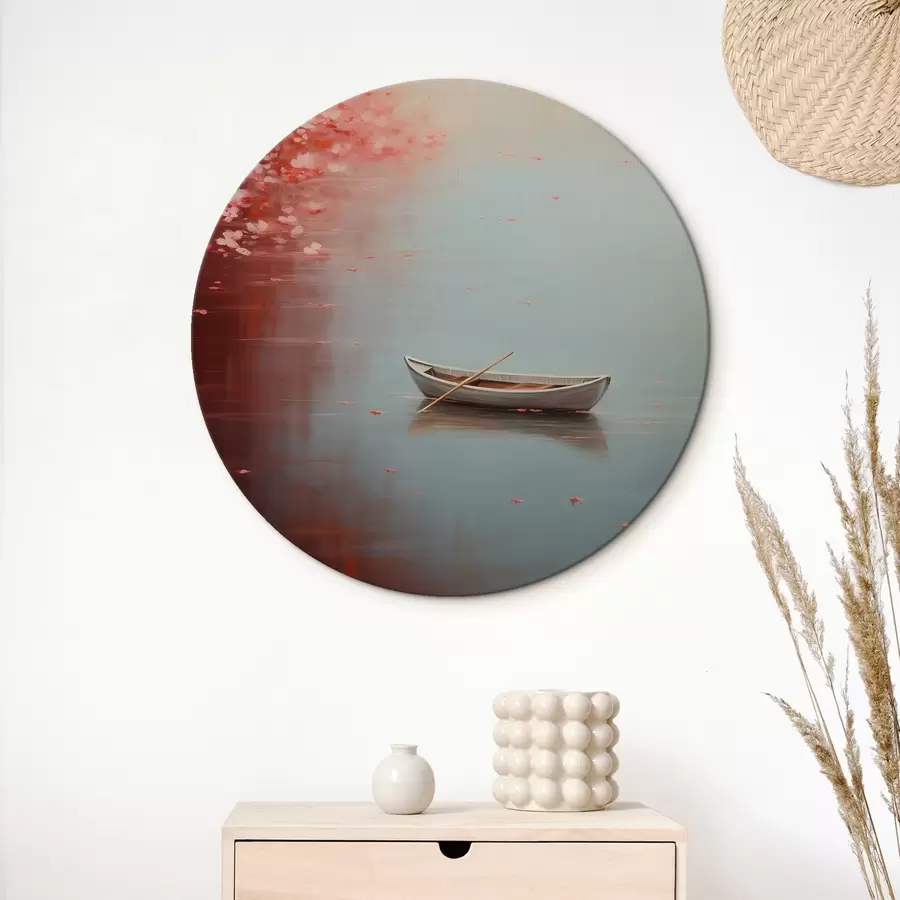 murales de pared Barco, imitación de pintura al óleo r43261