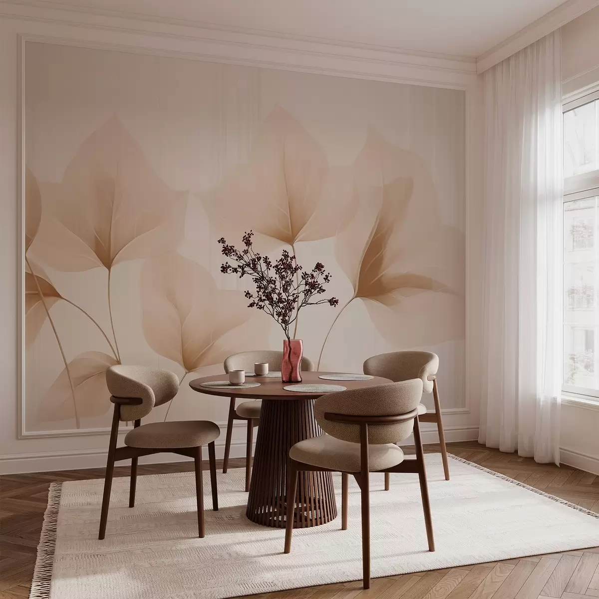 murales de pared Motivo floral w03263