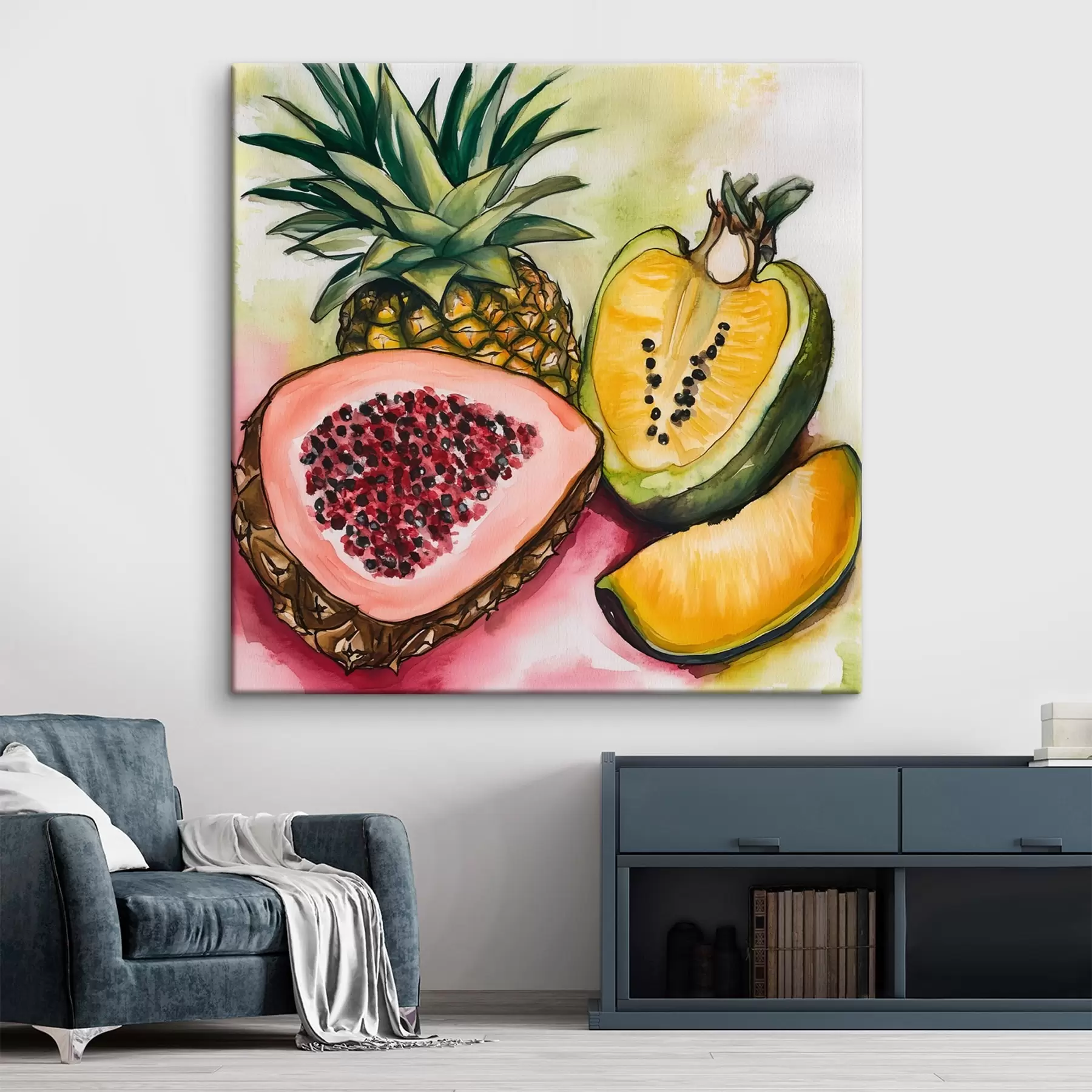 murales de pared Frutas tropicales s43303