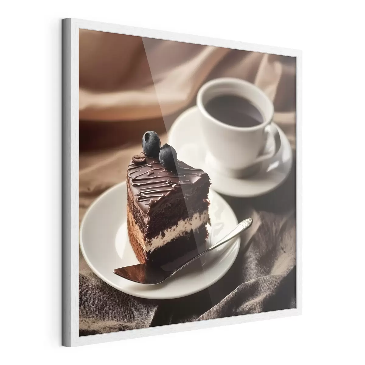 Poster Café y tarta f43294