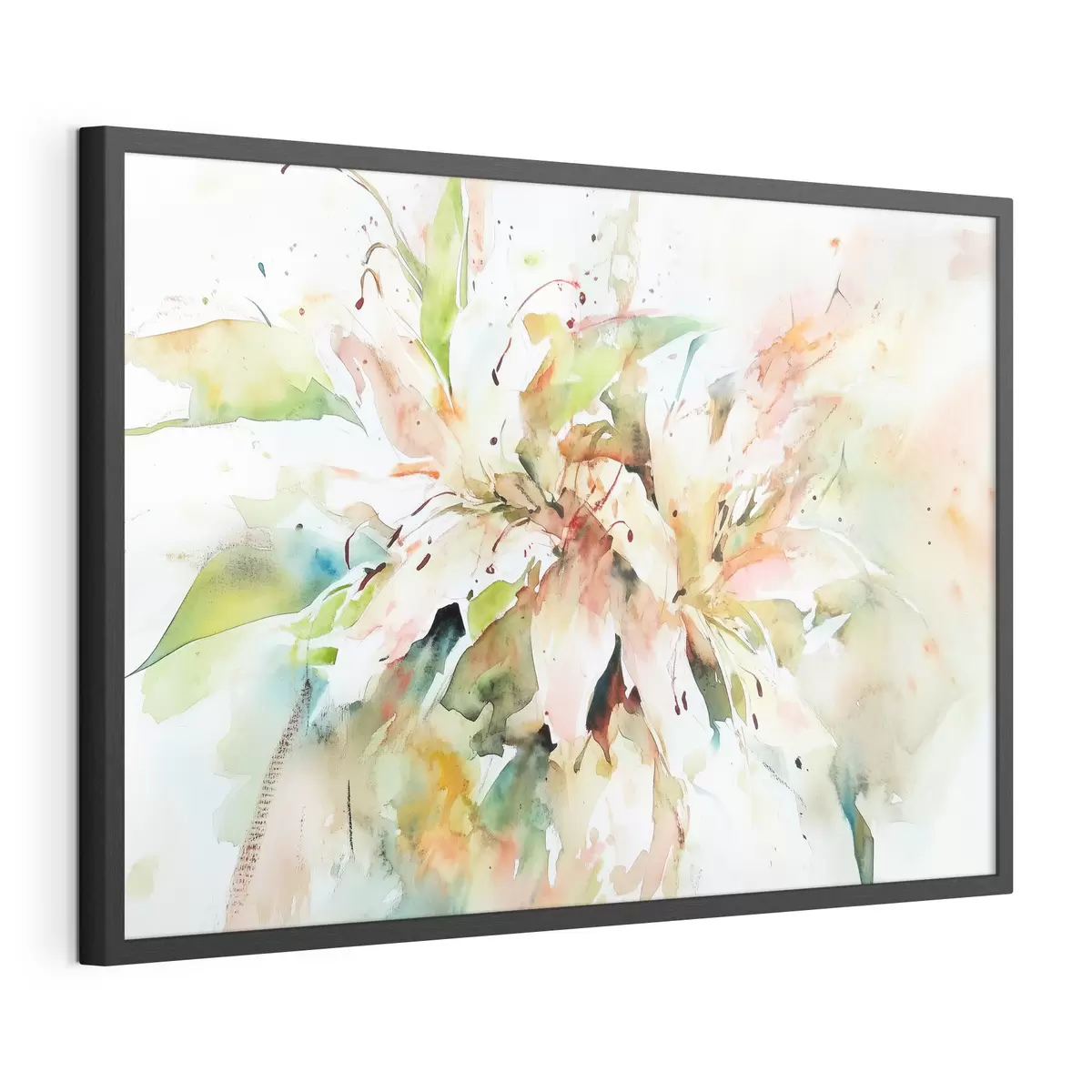 Poster Dibujo abstracto de flores f43298