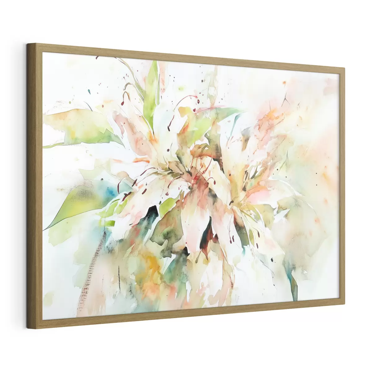 Poster Dibujo abstracto de flores f43298