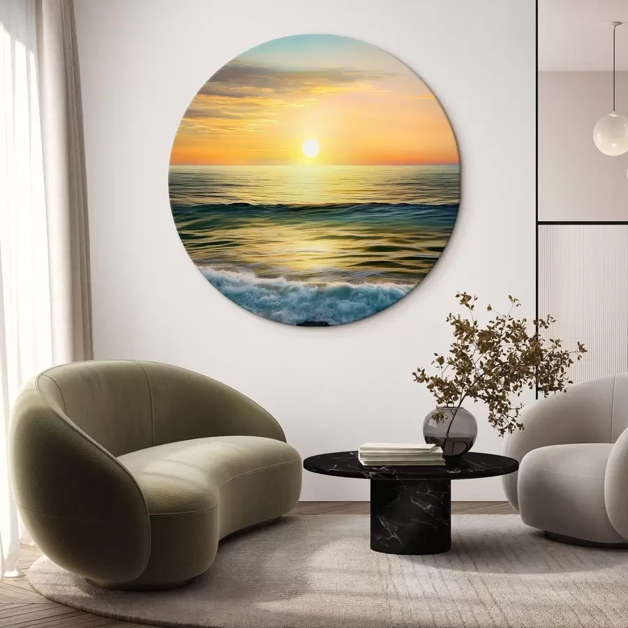murales de pared Amanecer sobre el mar r43308
