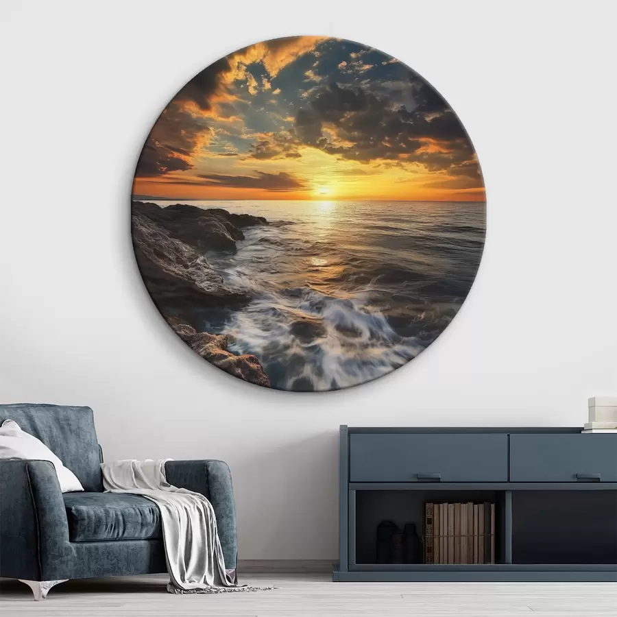 murales de pared Mar al amanecer r43309