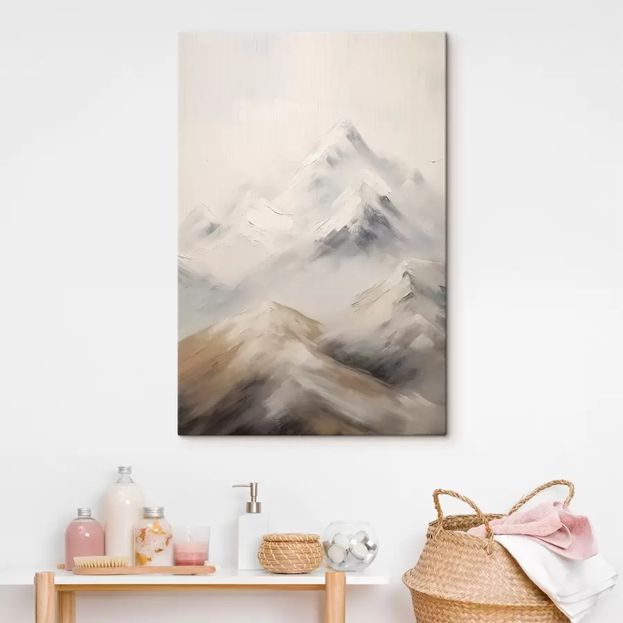 murales de pared Montañas neblinosas s43285