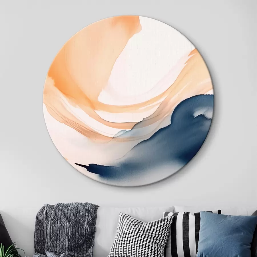 murales de pared Trazos abstractos de acuarela r43264