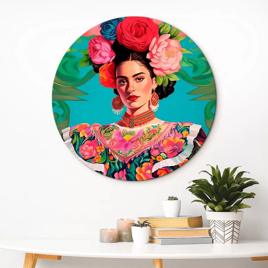murales de pared Brillante imagen mexicana r43266