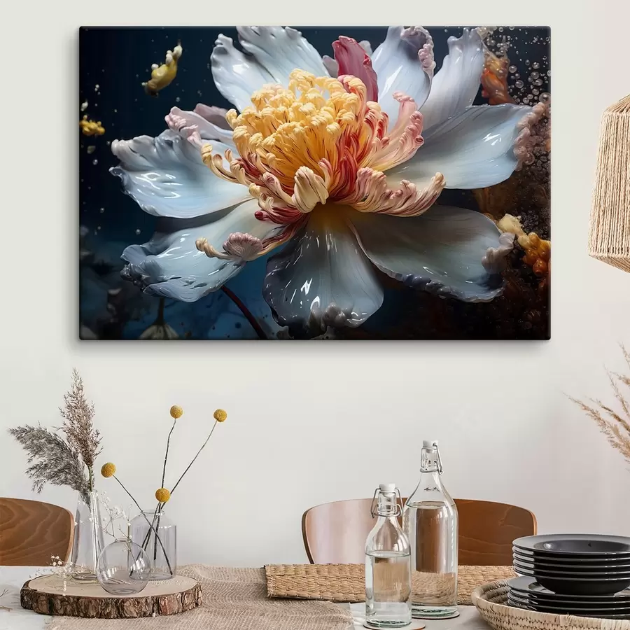 murales de pared Flor submarina s43314