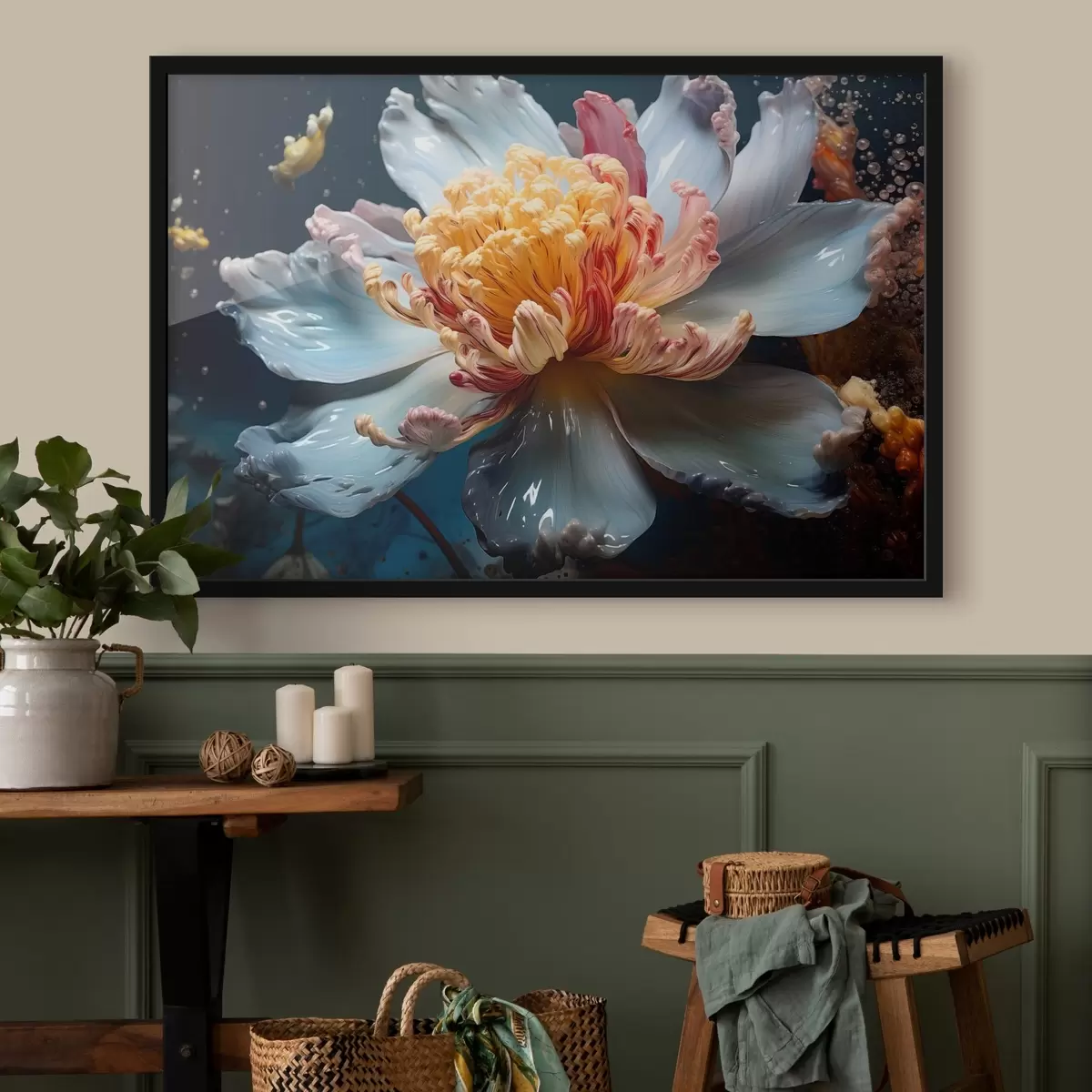 Poster Flor submarina f43314