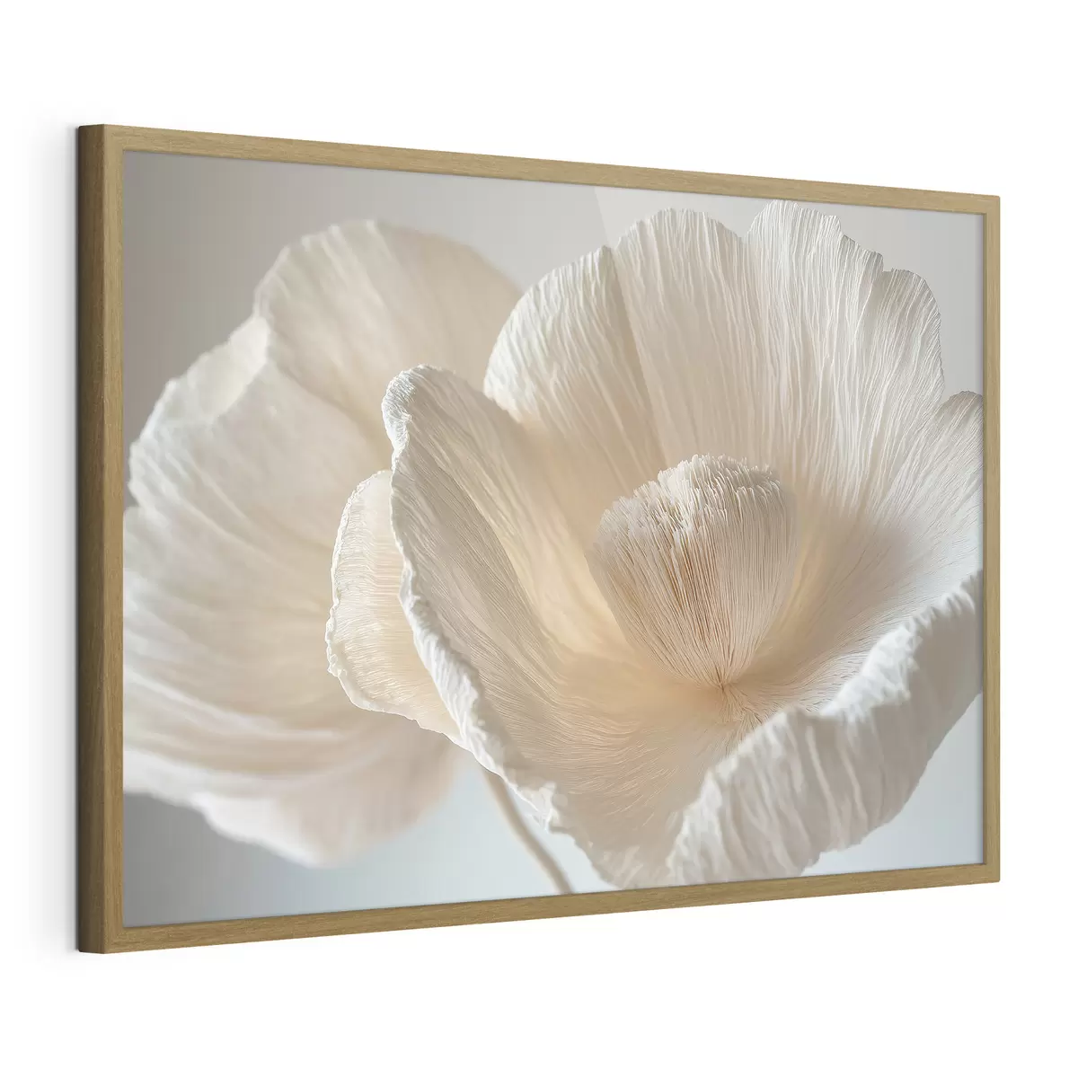 Poster Gran flor beige f43332