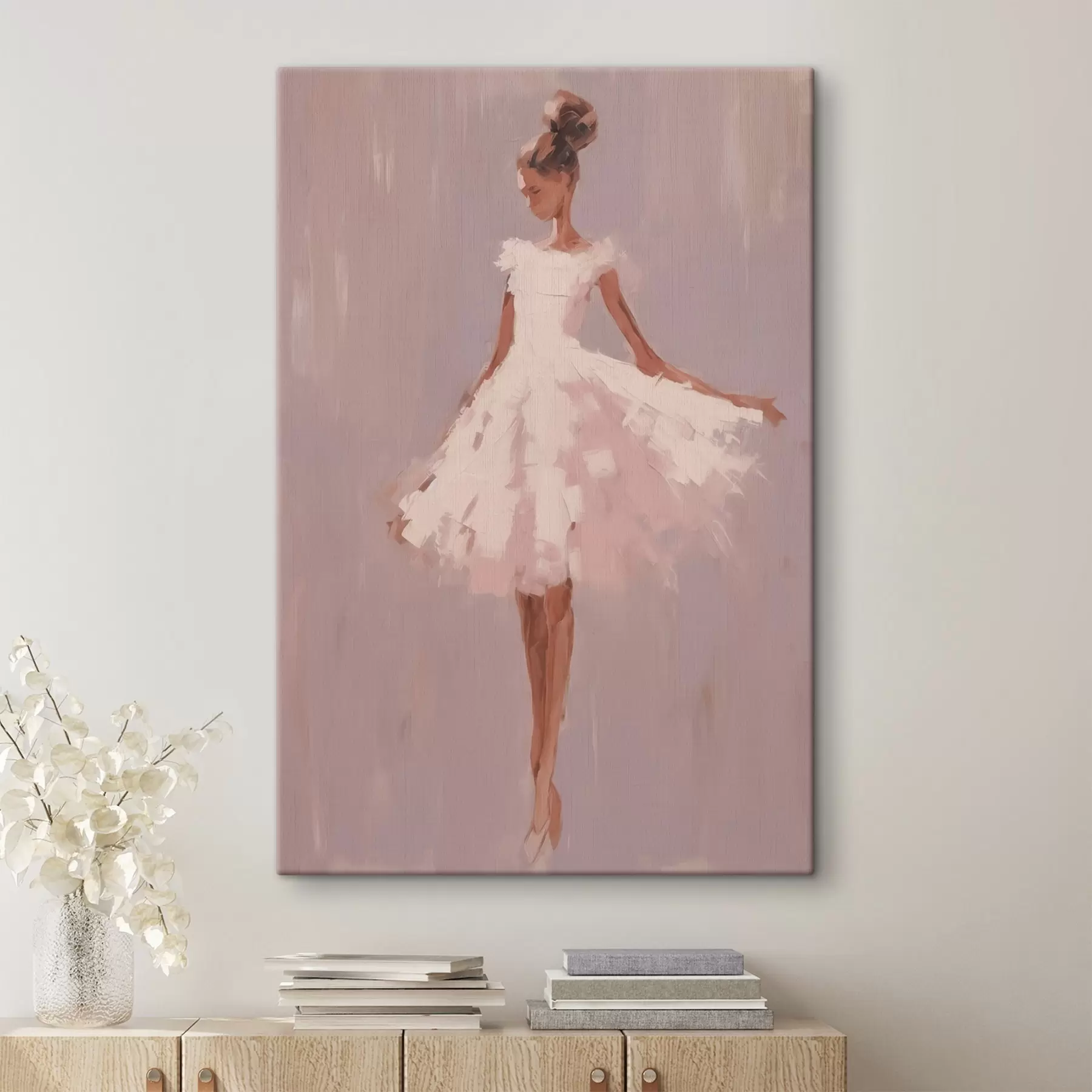 murales de pared Cuadro abstracto imitación bailarina s43342