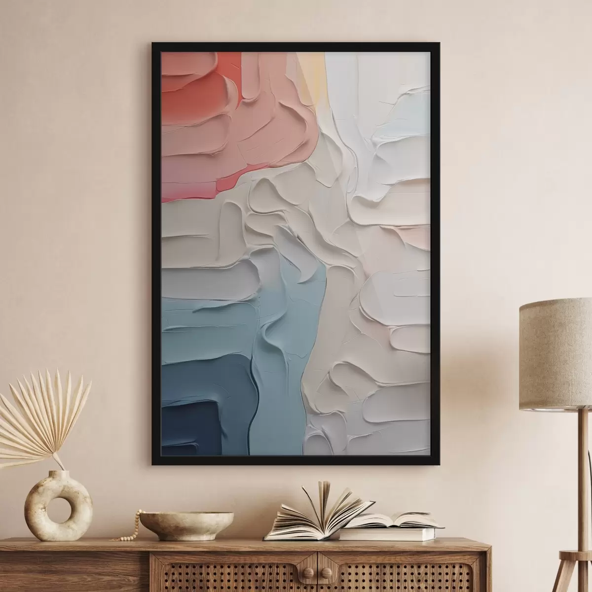 Poster Abstracción imitación de la pintura f43347