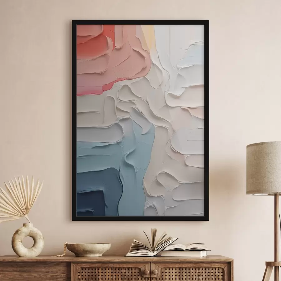 murales de pared Abstracción imitación de la pintura f43347