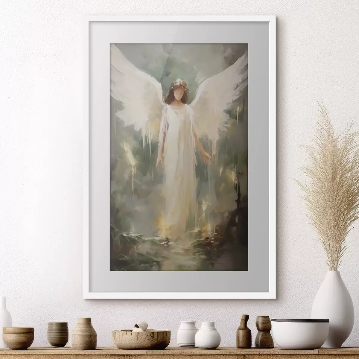 Poster El ángel abre las alas f43353